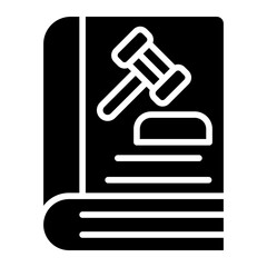 Law Book Icon Style