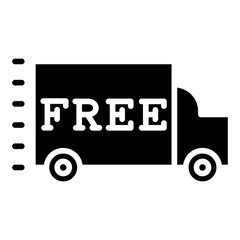 Free Shipping Icon Style