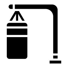 Punching Bag Icon Style