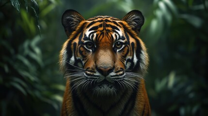 Fototapeta premium tiger in zoo