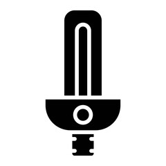 Fluorescent Lamp Icon Style