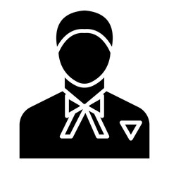 Lawyer Male Icon Style