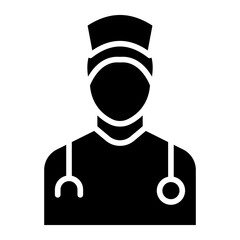 Ophthalmologist Male Icon Style