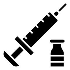 Vaccination Icon Style