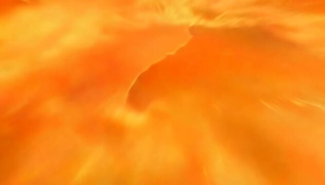 thrilling hyperspeed descent into Earth's atmosphere with breathtaking views, orange clouds 