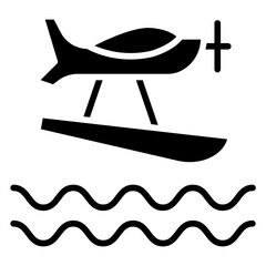 Hydroplane Racing Icon Style