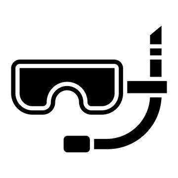 recommend clip art: Snorkeling Icon Style
