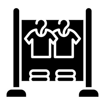 recommend clip art: Clothing Rack Icon Style