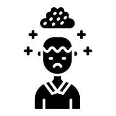 Childhood Depression Icon Style