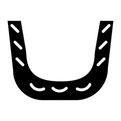 Mouth Guard Icon Style