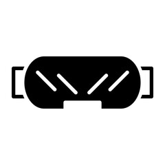 Vr Glasses Icon Style