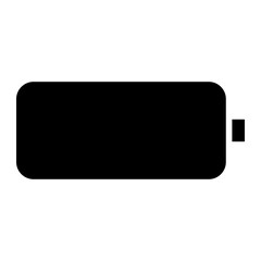 Empty Battery Icon Style