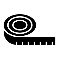 Measuring Tape Icon Style