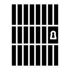 Jail Door icon style