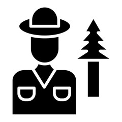 Forest Ranger icon style