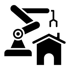 House Construction icon style