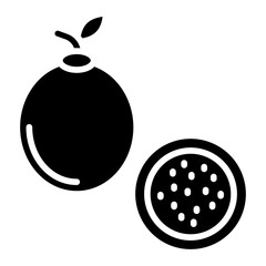 Passion Fruit icon style