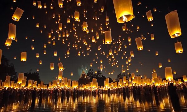 lantern festival in thailand