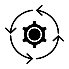 Continuous icon style