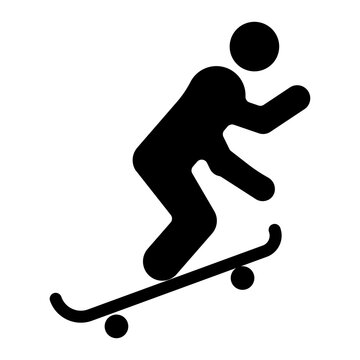Longboarding icon style