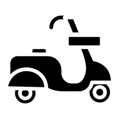 Scooter icon style