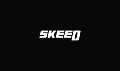 skeed logo design, skeed modern logo