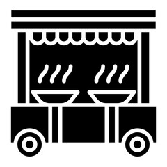 Food Stall icon style