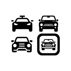set of car icons