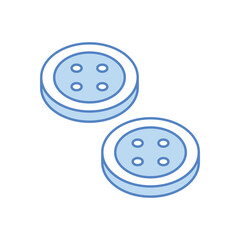 Buttons vector icon
