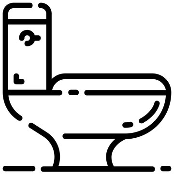 recommend clip art: toilet outline vector icon