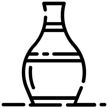recommend clip art: vase outline vector icon