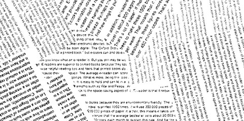 Rough vector background abstract grunge texture old vintage newspaper. Vector white and black newspaper paper grunge pattern old aged texture.	
