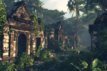Obraz premium castle ruins