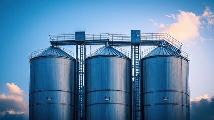 Silos in Industry: Memory of Production in Stainless Steel Tanks