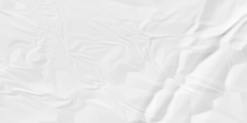 White crumpled and top view textures can be used for background of text or any contents. White crumpled paper texture and rough white paper.