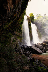 Obraz premium Catarata Nauyaca, Parque Natural de Nauyaca, Costa Rica