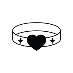 Bracelet vector icon