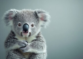 Naklejka premium Cute Koala Cub.