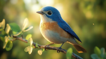 Obraz premium bird in the garden