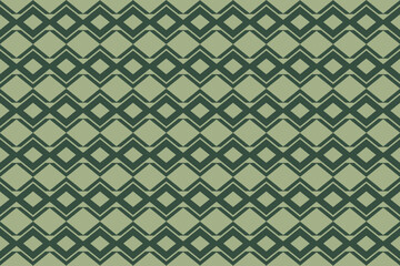 Ikat pattern fabric design seamless geometric pattern vector