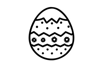 Vibrant Easter Egg Vector Illustration Perfect for Spring Celebrations
