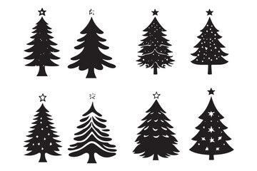 Obraz premium Christmas Tree Vector Illustration