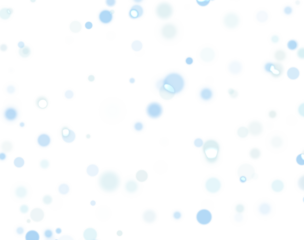 Light bokeh confetti background. White blue holiday texture.