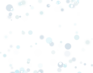 Light bokeh confetti background. White blue holiday texture.