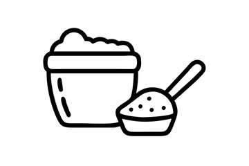 Elevate Your Skincare Routine with Air a Jar of Facial Beautiful Vector Illustration
