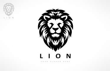 Lion logo animal vector design © Natalia Iachimova