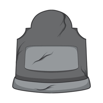 recommend clip art: old gray stone tombstone cartoon
