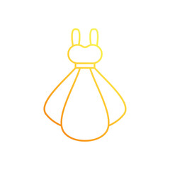 Dress vector icon