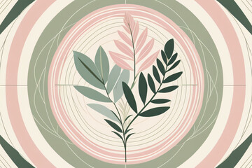 background with leaves