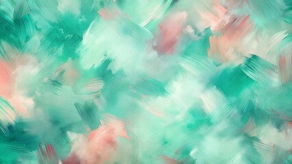 Fototapeta premium Abstract colorful texture painting with pastel hues for artistic backgrounds